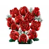 LEGO Icons Blumenstrauß aus Rosen Künstliche Blumen Set für Erwachsene Botanische Sammlung Wohnaccessoires Valentinstag Geschenk für Frauen