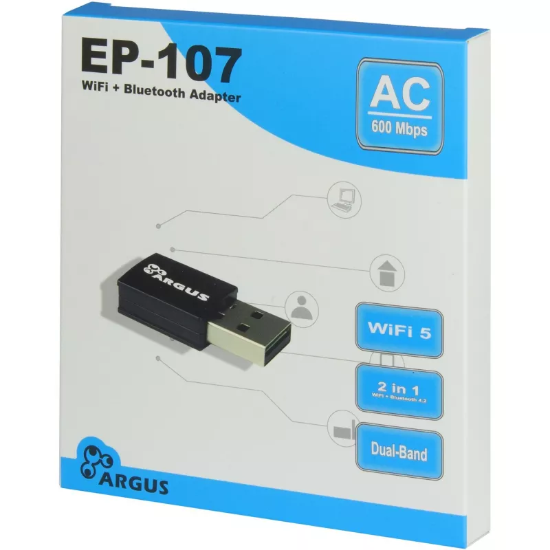 Netzwerkkarte Inter-Tech 88883056 WLAN Bluetooth 600 Mbit/s