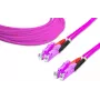 Lightwin Hochwertiges Duplex LWL Patchkabel - MM OM4 - LSH - LSH (LDP-50 LSH-LSH 5.0 OM4)