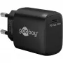 Goobay 65367 Ladegerät Indoor AC für Laptop Smartphone Tablet Schwarz
