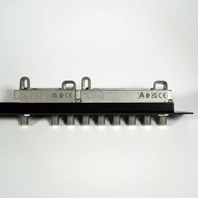 Splitter Televes 6-fach VT612FZ 5–1218 MHz 12 dB