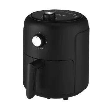 Heißluftfritteuse ESPERANZA EKA001, 2,6 L, 1000 W, 7 Programme, schwarz, kompakt für die Arbeitsplatte