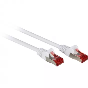 Netzwerkkabel Goobay CAT 6 Patchkabel RJ-45 Cat6 20 m Weiß