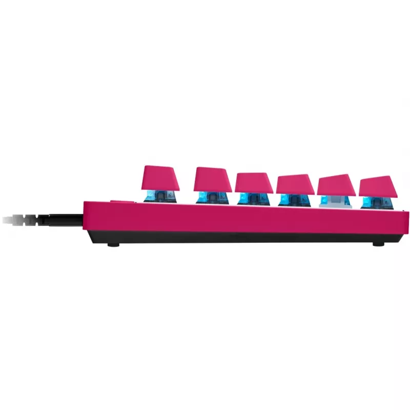 Logitech G PRO X TKL RAPID Tastatur Gaming USB QWERTY Pink Tenkeyless