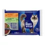 OptiVital Beutel Sterile - vollwertiges Futter für sterilisierte erwachsene Katzen. Mit Truthahn und Kalb 4x85g