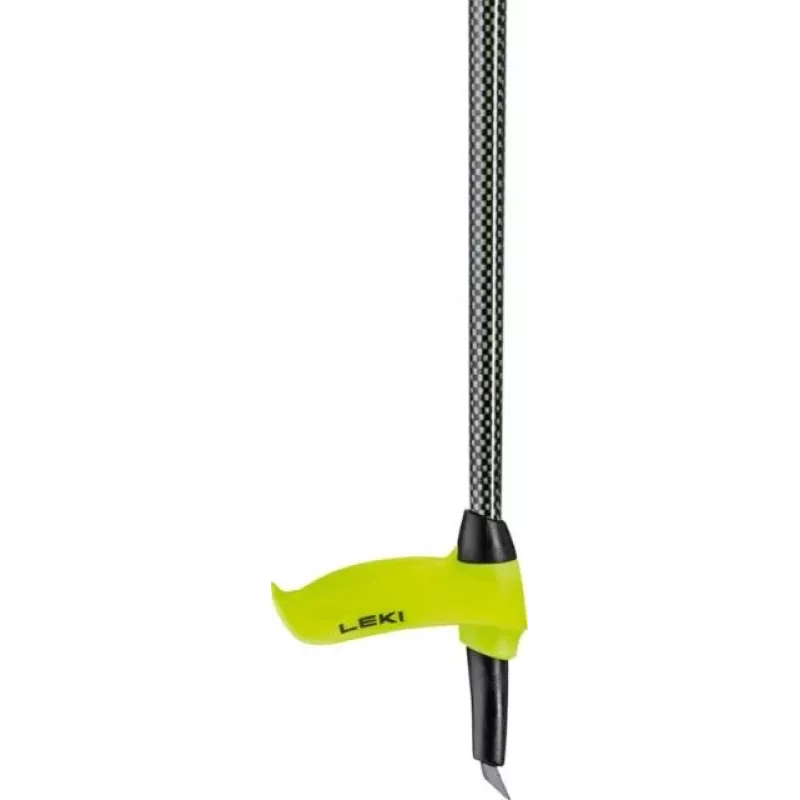 Nordic-Walking-Stöcke Leki Guide 2 — Aluminium, maximale Länge 150 cm, Gewicht 271 g, Lock Security Strap Nylon, Schaft Ø1,6 cm, schwarz