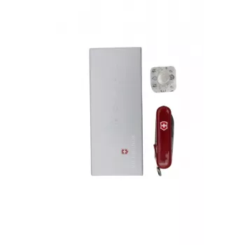 Taschenmesser-Schlüsselanhänger Victorinox Signature Lite rot mit LED-Licht, Modell 0.6226