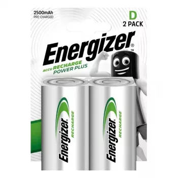 Energizer NiMH Akku D-Zellen 2500mAh - 2er Pack