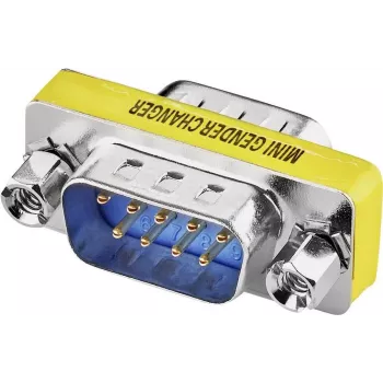 Renkforce SP-8821968 Kabel-Schnittstellen-/Gender-Adapter D-Sub Silber - Gelb (SP-8821968)