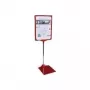Dokumentenhalter Franken PSM A4 01 Metall Rot