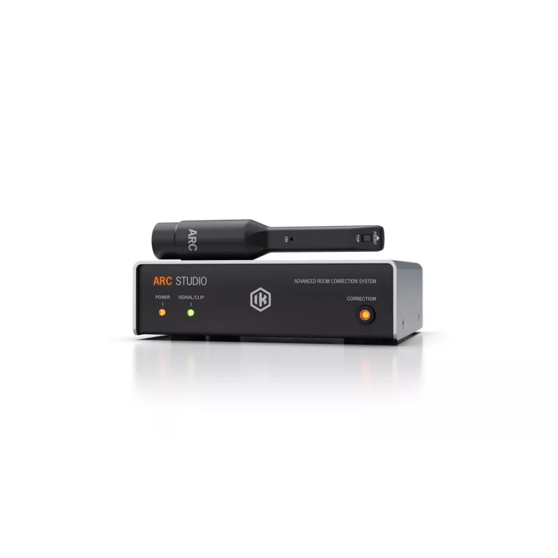 Lautsprecher ik multimedia ARC Studio IP-ARC-STUDIO-IN 50W, 50 Ω Ausgang, 24-Bit/96 kHz, schwarz, 465 g