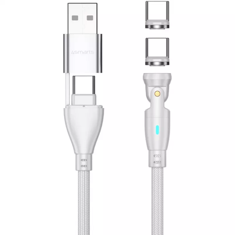 USB-Kabel 4smarts 541236 USB 2.0 1,8 m USB C Weiß