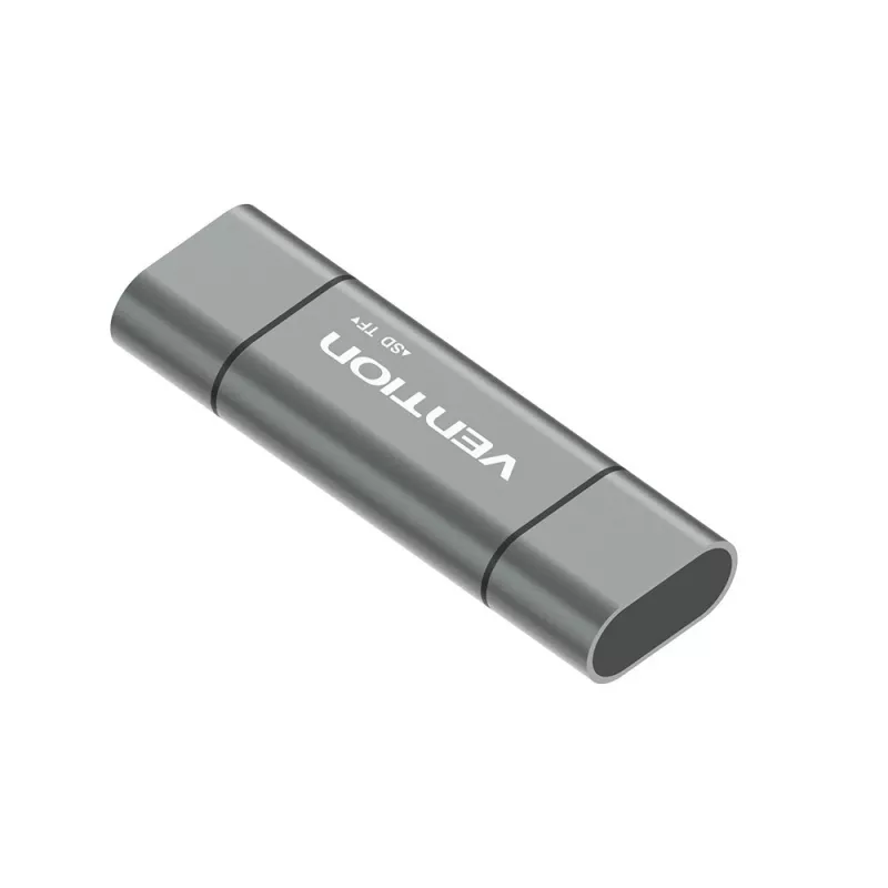 Vention USB3.0 Multifunktions-Kartenleser Grau Metall Typ