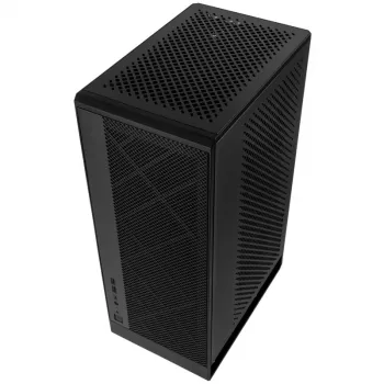 SilverStone ALTA G1M - MicroATX-Tower - Micro-ATX - kein Netzteil (SFX12V/SFX-L12V) - Schwarz - USB/Audio