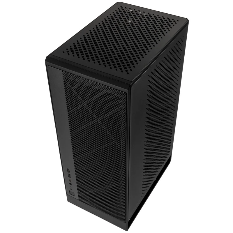 SilverStone ALTA G1M - MicroATX-Tower - Micro-ATX - kein Netzteil (SFX12V/SFX-L12V) - Schwarz - USB/Audio