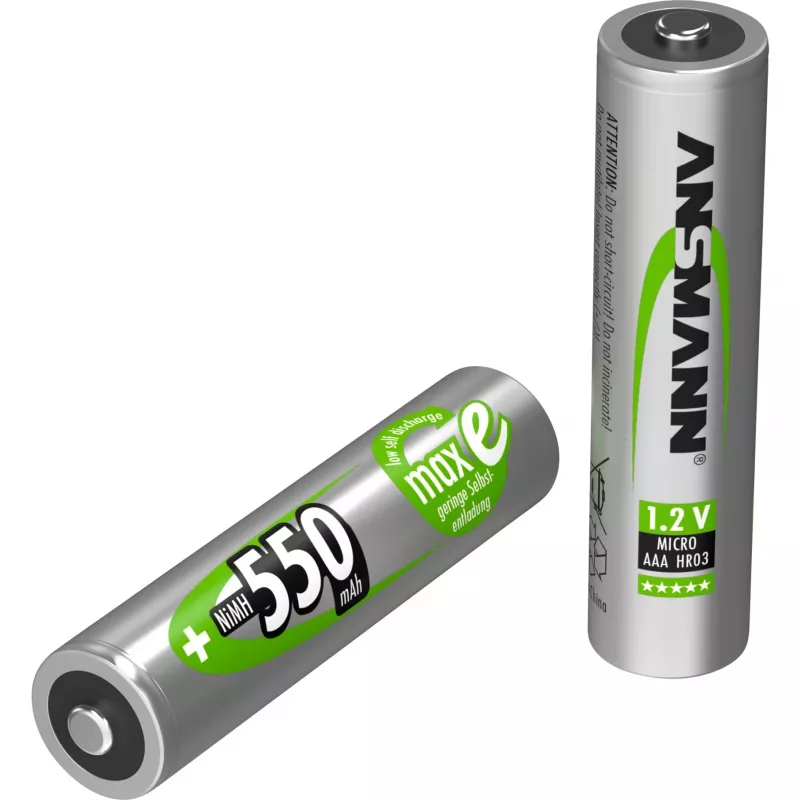 Batterie Ansmann Blister 4 X Accu AAA 550 mAh
