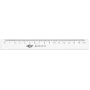 Lineal WEDO 52 16 160 mm Kunststoff Transparent