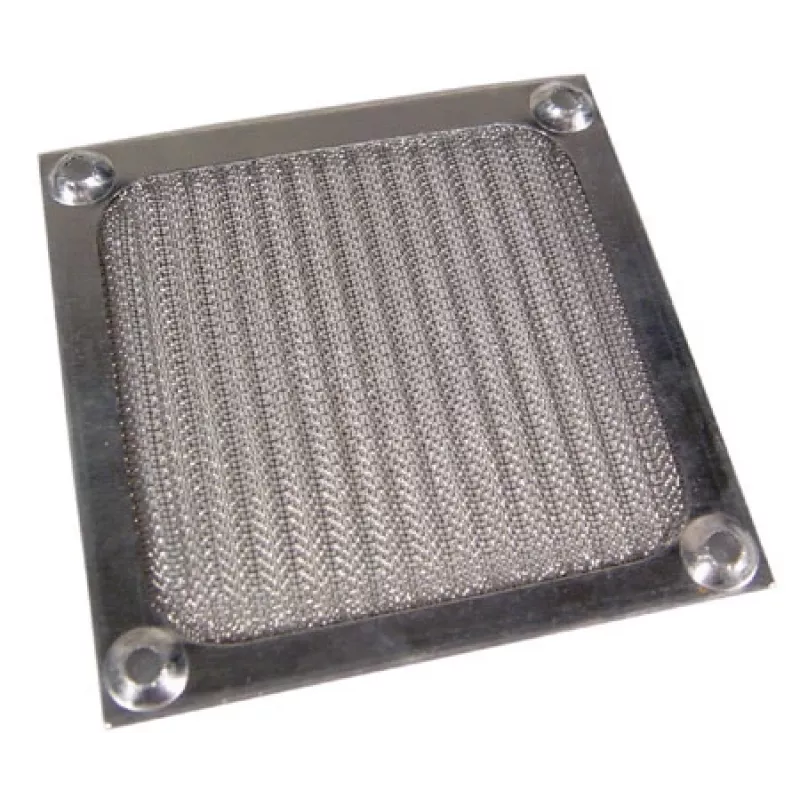 Staubfilter 120 mm SILVERSTONE FFM-120-S – abnehmbare magnetische Mesh-Abdeckung für 120-mm-Lüfter