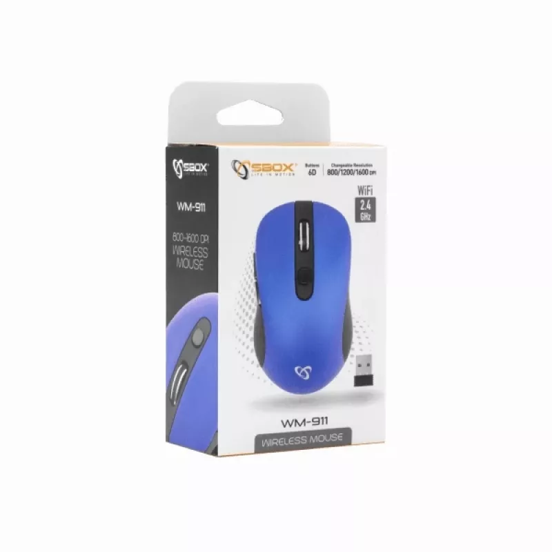Sbox WM-911BL Blau