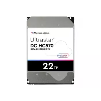 3,5 Zoll SAS HDD Western Digital Ultrastar DH HC570 22 TB, 12 Gbit/s, 7200 U/min, 512 MB Cache