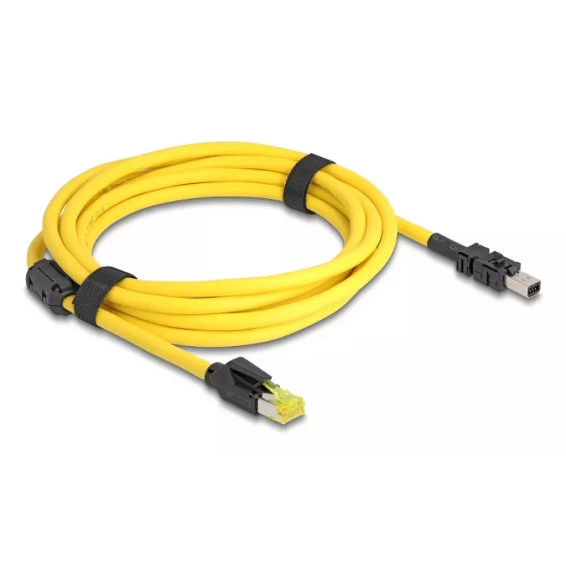 Netzwerkkabel DeLOCK 81252 Schwarz Gelb 3m Cat6