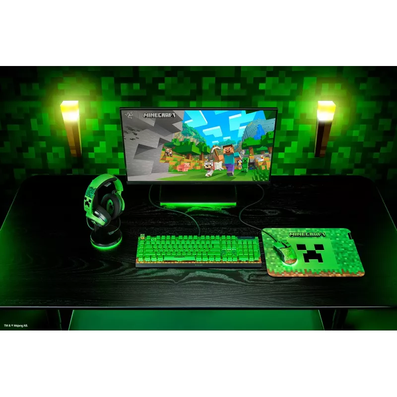 Kabelgebundenes Gaming-Headset Razer Kraken V4 X — supra-aural, 20–20000 Hz, 1,8 m Kabel, 310 g, schwarz/grün