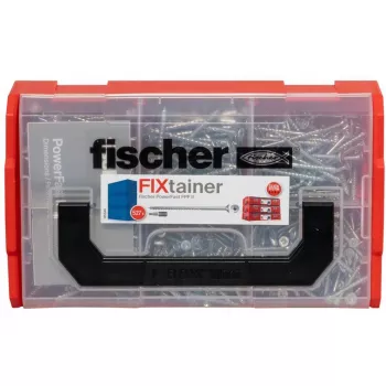 fischer FixTainer PowerFast II TX TG 562272 Spanplattenschrauben-Sortiment Stahl galvanisch verzinkt (562272)