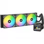 All-in-One-Flüssigkeits-CPU-Kühler Sharkoon S60 ARGB – 360-mm-Radiator, 3×120-mm-PWM-Lüfter, Schwarz