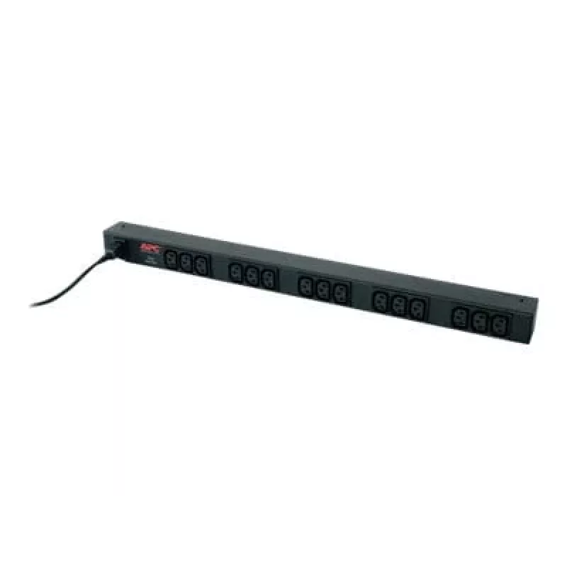APC RACK PDU BASIC ZERO U 10A 230V Steckdosenleiste (PDU) 15 AC-Ausgänge 0U Schwarz
