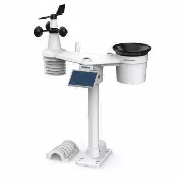 Wetterstation Bresser 7003800 7-in-1 kabelloser Innen-/Außentemperatur- und Luftfeuchtigkeitsmonitor