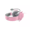 Headset Razer Schwarzshark V2 X kabelgebundenes binaurales Gaming-Headset, 3,5 mm, virtuelles 7.1, 32 Ω, Schaumstoff-Ohrpolster, pink