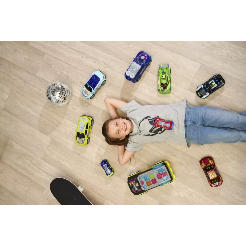 Car Dickie Toys Mercedes-Benz E-Class Beat Spinner Blau 3 AA-Batterien