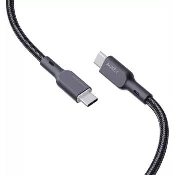 AUKEY CB-KCC101 Nylon-Kabel USB-C auf USB-C 1m