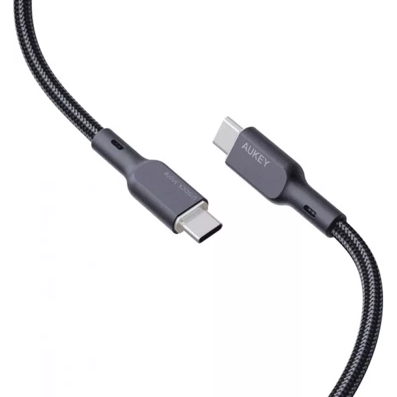 AUKEY CB-KCC101 Nylon-Kabel USB-C auf USB-C 1m