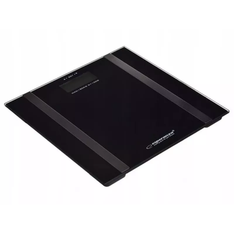 Personenwaage Esperanza EBS018K – elektronisch, 180 kg, schwarz