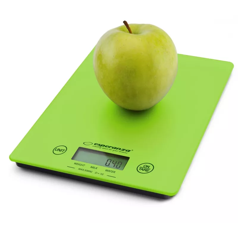 Esperanza EKS002G kitchen scale Elektronische Küchenwaage Grün,Gelb Arbeitsplatte Rechteck