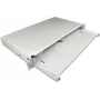 Lightwin Standard 19\ LWL Verteiler-Einschub, 1HE leeres Gehäuse Spleißboxen (LVL Grau PREMIUM)