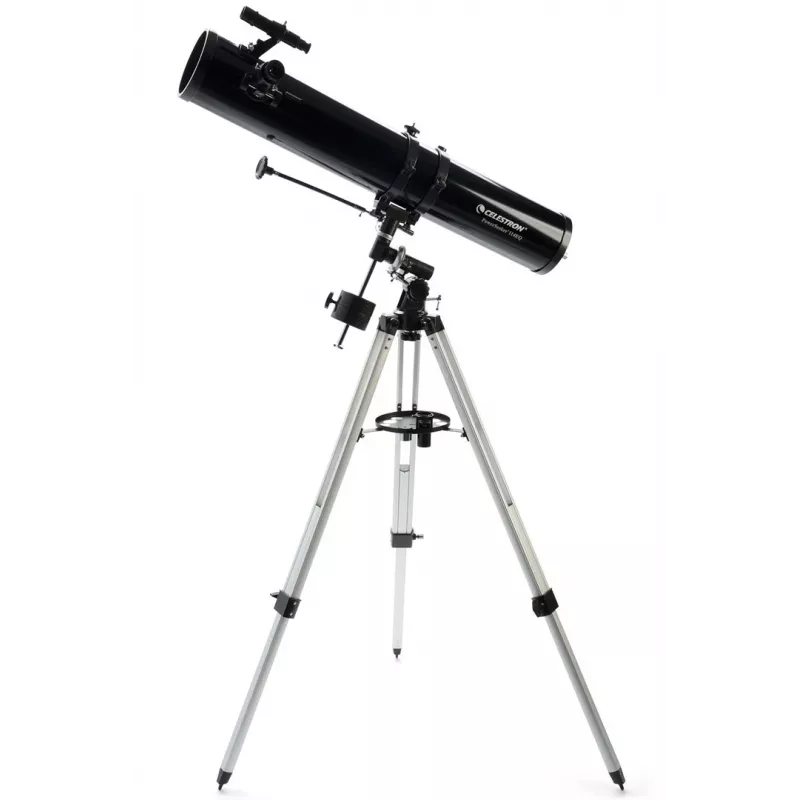 Celestron PowerSeeker 114EQ Refraktor 45x Schwarz
