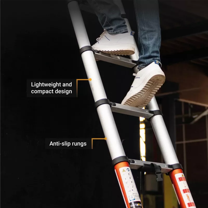 Teleskopleiter Batavia B.V. Giraffe AIR 2,93 m — kompakte ausziehbare Leiter
