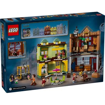 LEGO Harry Potter 76452 Quidditch Supplies Eiscremesalon Mini‑Build‑Set, 795 Teile, 6 Minifiguren, Alter 8+