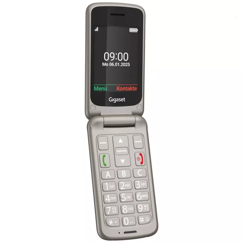 Senior Telefon Gigaset GL595 2,8 Zoll 0,3 MP Grau
