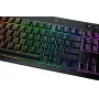 Razer | SchwarzWidow V4 Low-Profile Tenkeyless HyperSpeed | Tastatur | Kabellos | US | Bluetooth | Schwarz | Gelb Switches
