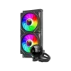 Gamemax | CPU-Flüssigkeitskühler | ICEBURG 240 DIGITAL | Schwarz