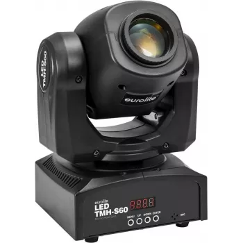 Moving-Head-Spot EUROLITE TMH-S60 60W LED — Moving-Head-Spotlicht, 60 W LED