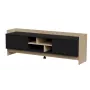 Cama RTV PORTO 2D Schrank 150x38x50 Eiche/schwarz
