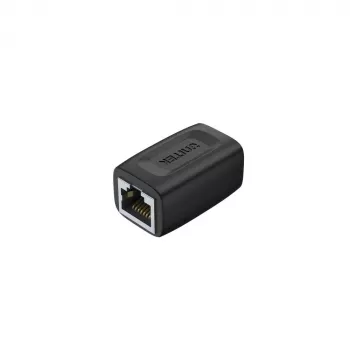 Kabeladapter Unitek A1026BK RJ-45 Buchse-auf-Buchse Cat7 1 Gbit/s schwarz
