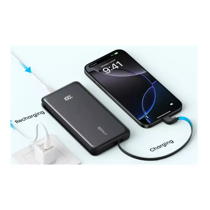 Anker Zolo Power Bank | 10000 mAh | Schwarz