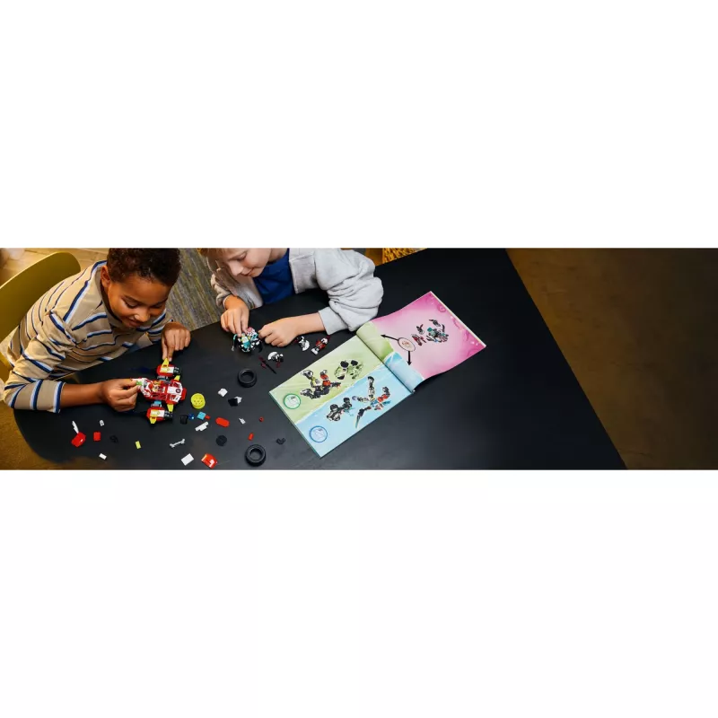 LEGO DREAMZZZ 71497 Coopers Tiger Mech und Zeros Hot Rod Car
