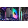 Air cooler TACENS Mars Gaming MCPU-X3, 90 mm fan, TDP 150 W, Kompatibel LGA/AM4/AM5, Schwarz