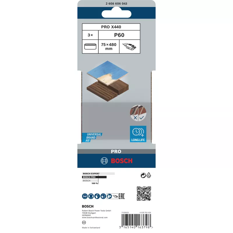 Bohrer Bosch 2608606043 High Durability Stahl